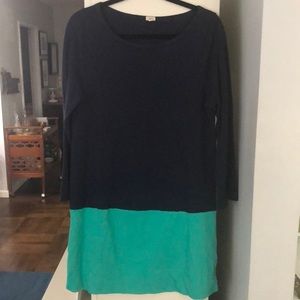 J. Crew Long Sleeve Dress - Medium